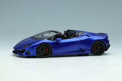 1/43 Lamborghini Huracan EVO Spyder 2019 (NARVI wheel) Blue Sideris (Candy Blue)