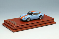 1/64 Singer 911 (964) Coupe Gulf Blue / Orange Stripe