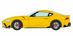 1/64 Toyota GR Supra RZ 2019 (Japanese Model) Lightning Yellow