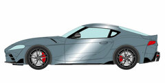 1/64 Toyota GR Supra RZ 2019 (Japanese Model) Ice Gray Metallic