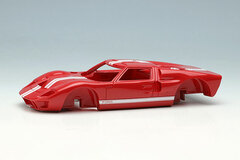 1/43 GT40 Mk.2 Street Version 1966 Red/White Stripe