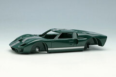 1/43 GT40 Mk.2 Street Version 1966 Dark Green/Silver Stripe