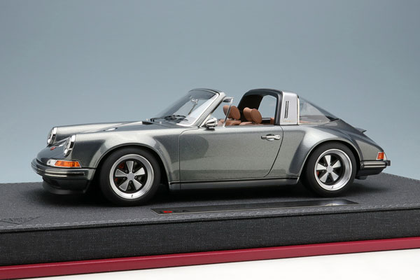 1/18 Singer 911 (964) Targa Gun Metallic
