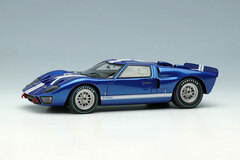 1/43 GT40 Mk.2 Street Version 1966 Metallic Blue/White Stripe