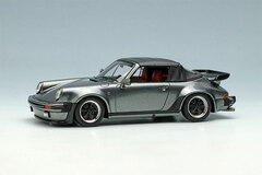 1/43 Porsche 930 Turbo Cabriolet 1988 Slate Gray Metallic (Dark Red Interior)