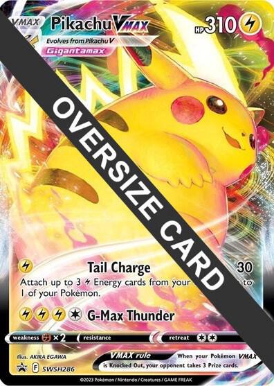 Pikachu VMAX - SWSH286 - Oversized Promo