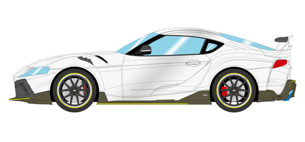 1/18 Toms GR Supra 2020 White Metallic