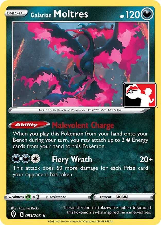Galarian Moltres - 093/203 - Rare