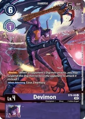 Devimon - ST6-08 - U - Alternate Art (Digimon Illustration Competition Pack) - Foil