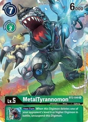 MetalTyrannomon - BT2-046 - R - Alternate Art - Foil