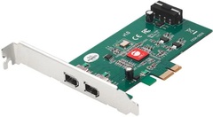 SIIG DP 2-Port FireWire 1394 PCIe Adapter Card