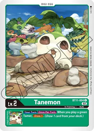 Tanemon - BT11-004 - C - Foil