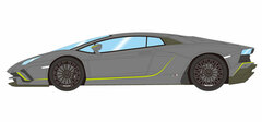 1/43 Lamborghini Aventador S Japan Limited Edition 2021 Grigio Vulcano (Matte Gray)