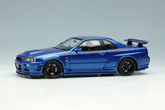 1/43 Nissan Skyline GT-R (BNR34) NISMO R-tune Bay Side Blue
