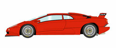 1/43 Lamborghini Diablo SE30 JOTA PO.02 1995 Red