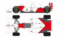 1/43 McLaren Ford MP4/8 Brazil GP 1993 No.7