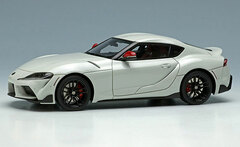 1/43 Toyota GR Supra RZ 2019 US Specs. Launch Edition Absolute Zero White, Red Interior