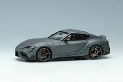1/43 Toyota GR Supra RZ 2019 (Japanese Model) Matte Storm Gray Metallic