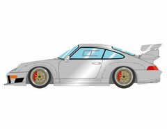 1/43 Porsche 911 (993) GT2 EVO 1996 Silver
