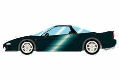 1/43 Honda NSX-R (NA1) 1994 Optional Wheel Charlotte Green Pearl