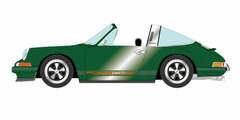 1/43 Singer 911 (964) Targa Metallic Dark Green