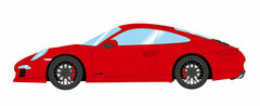 1/43 Porsche 911 (991) Carrera 4 GTS 2014 Carmine Red