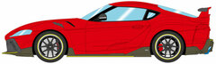 1/43 Tom's GR Supra 2020 Prominence Red