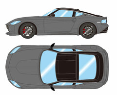 1/43 Nissan Fairlady Z Version ST 2023 (JP) Stealth Gray / Super Black