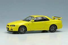 1/43 Nissan Skyline GT-R (BNR34) 1999 Lightning Yellow