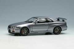 1/43 Nissan Skyline GT-R (BNR34) 1999 Athlete Silver