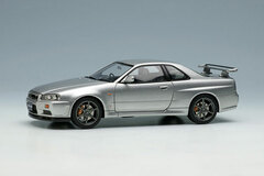 1/43 Nissan Skyline GT-R (BNR34) 1999 Sonic Silver