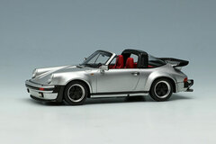 1/43 Porsche 930 Turbo Targa 1988 Silver (Dark Red Interior)