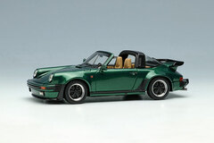 1/43 Porsche 930 Turbo Targa 1988 Metallic Dark Green (Tan Interior)