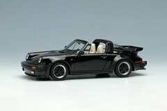 1/43 Porsche 930 Turbo Targa 1988 Black (Ivory Interior)