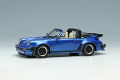 1/43 Porsche 930 Turbo Targa 1988 Metallic Dark Blue (Ivory Interior)