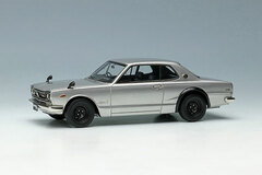 1/43 NISSAN SKYLINE 2000 GT-R (KPGC10) 1971 Silver