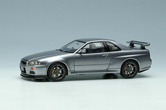 1/43 Nissan Skyline GT-R (BNR34) V-spec 1999 Athlete Silver