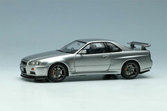 1/43 Nissan Skyline GT-R (BNR34) V-spec 1999 Sonic Silver