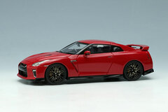 1/43 Nissan GT-R 2020 Vibrant Red (Gray Interior)