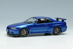 1/43 Nissan Skyline GT-R (BNR34) V-spec 1999 Bay Side Blue