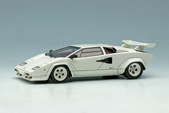 1/43 Lamborghini Countach LP400S 1980 with Rear Wing White (Red Interior)