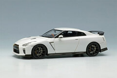 1/43 Nissan GT-R 50Cars Limited Special Edition 2018 Brilliant White Pearl (Tan / Black)
