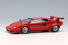 1/43 Lamborghini Countach LP400S 1980 with Rear Wing Red (Tobacco Interior)