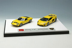 1/43 Lamborghini Super Veloce Set Yellow/ Silver