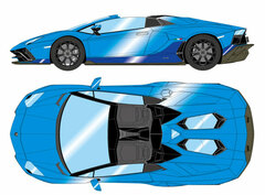 1/43 Lamborghini Aventador LP780-4 Ultimate Roadster Bruta Wallet Brunezans