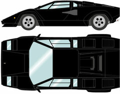 1/43 Lamborghini Countach LP5000 QV 1985 Black