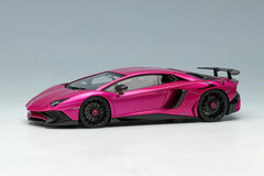 1/43 Lamborghini Aventador LP750-4 SV 2015 Flash Pink (Large Black SV Logo)