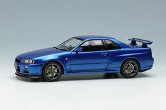 1/43 Nissan Skyline GT-R (BNR34) V-spec II Nur 2002 Bayside Blue