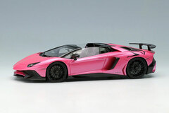1/43 Lamborghini Aventador LP750-4 SV Roadster 2015 Pearl Pink (Large Black SV Logo)