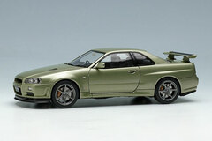 1/43 Nissan Skyline GT-R (BNR34) V-spec II Nur 2002 Millennium Jade